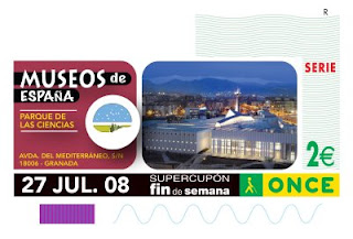Supercupón Fin de Semana del domingo 27 de julio dedicado al Parque de las Ciencias de Granada, dentro de la serie dedicada a museos