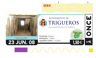 Cupón del 23 de junio dedicado a Trigueros (Huelva)