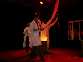 Imagen de la representación del grupo La Balandra