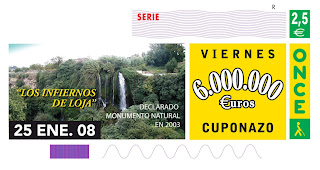 El cuponazo del 25 de enero está dedicado al monumento natural de Loja