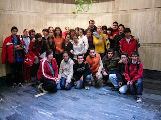 Foto de grupo de 2º de la ESO del Instituto el Mayorazgo de Málaga