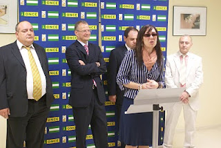 Un momento de la intervención de Mónica Madrid