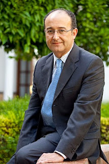 Imagen de Martín Soler en la sede del Parlamento de Andalucía