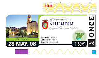 Cupón del 28 demayo, dedicado a Alhendín