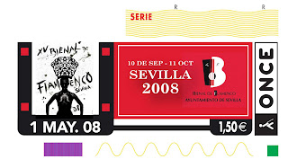 Cupón del 1 de mayo, dedicado a la Bienal de Flamenco de Sevilla