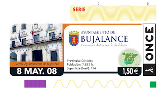 Cupón del 8 de mayo, dedicado a Bujalance