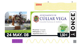 Cupón del 24 de mayo, dedicado a Cúllar Vega