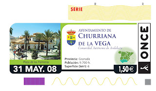 Cupón del 31 de mayo, dedicado a Churriana de la Vega