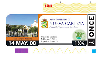 Cupón del 14 de mayo, dedicado a Nueva Carteya