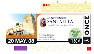 Cupón del 20 de mayo, dedicado a Santaella