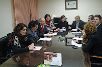 Imagen de una de las reuniones de trabajo de la Permanente del Consejo Territorial en Algeciras