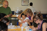 Imagen de una de las actividades de autonomía personal