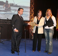 Luis Castro recibe el reconocimiento de la Gala del Deporte de la Junta