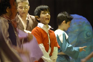 Un momento de la representación de los sevillanos que integran Cachiruela