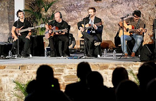 Un momento de la actuación de Pablo Alborán