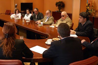 Un momento de la reunión