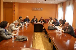 Aspecto general de la reunión del pleno del Consejo que eligió a Mónica Madrid como presidenta