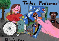 Dibujo ganador de la Categoría C del Concurso Escolar de la ONCE