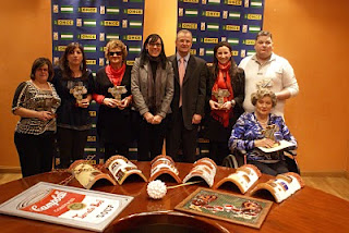 Foto de familia de los premiados