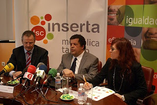 Intervención de Luis Crespo en la rueda de prensa junto a Patricio Cárceles y Mónica Madrid