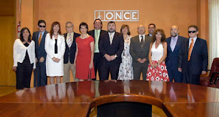 Los integrantes del Consejo Territorial posan juntos antes de iniciarse la reunión del pleno