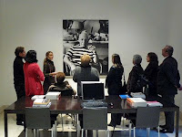 Visita de un grupo de afiliados al Museo Picasso de Málaga