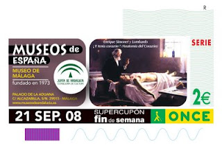 El Supercupón del 21 de setiembre esta dedicado al Museo de Málaga