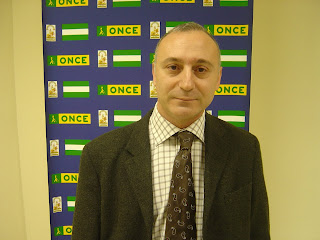 Primer plano de Miguel Ortega