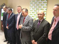 Imagen de la toma de posesión en Ronda