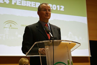 Un momento de la intervención de patricio Cárceles