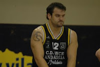 Primer plano del pívot Vargas que va a cumplir su tercera etapa en el ONCE Andalucía