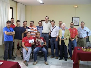 Foto de familia del equipo español