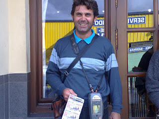 Juan Luis Rodríguez, vendedor que repartió el boleto del juego activo del 7/39 premiado con casi 1,1 millón de euros