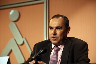 Intervención de Ventura Pazos tras su nombramiento como nuevo presidente del Consejo Territorial en Andalucía