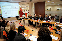 Imagen de la celebración del acto de presentación de la plataforma Amóvil