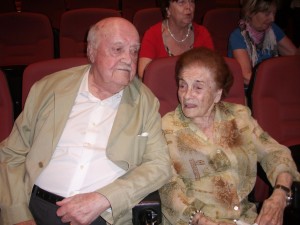 Foto afiliados centenarios 002 Luis de Góngora y Ana Peñuela, afiliados centenarios de la ONCE