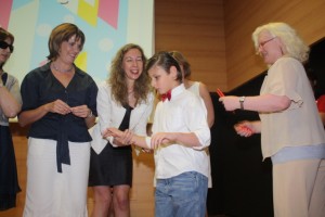 IMG_6847 Uno de los momentos del acto de clausura del curso escolar