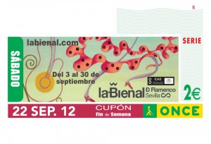 Cupón dedicado a la Bienal de Flamenco de Sevilla