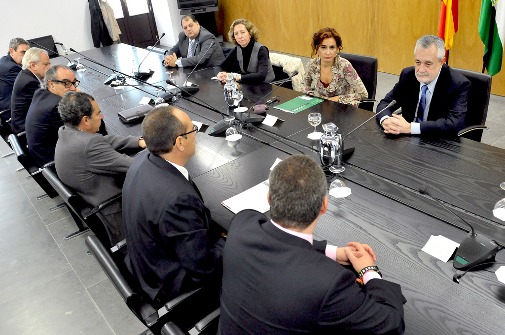 Otro momento de la reunión