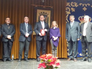 La subdelegada del Gobierno en Sevilla con las autoridades policiales y el delegado territorial