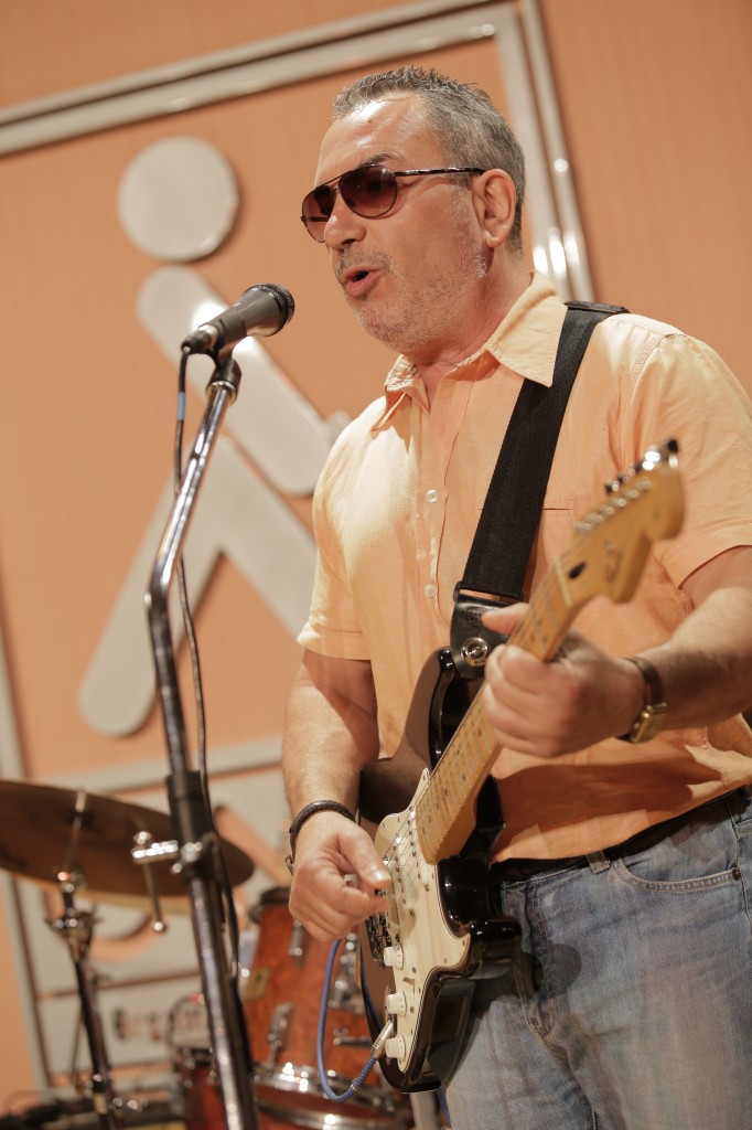 En la imagen, el sevillano Julio Cuder durante su actuación