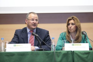 En la imagen, Patricio Cárceles junto a Susana Díaz