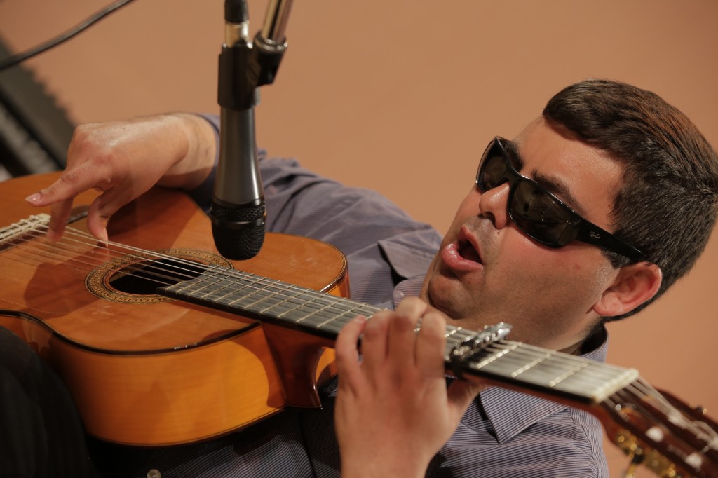 En la imagen, Juan Miguel Ramos, el Plazoleta, durante su actuación