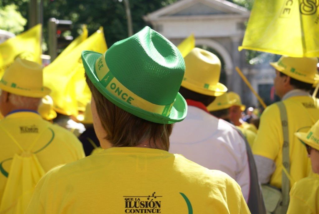 Los andaluces llegaron a Cibeles sobre las 11 de la mañana