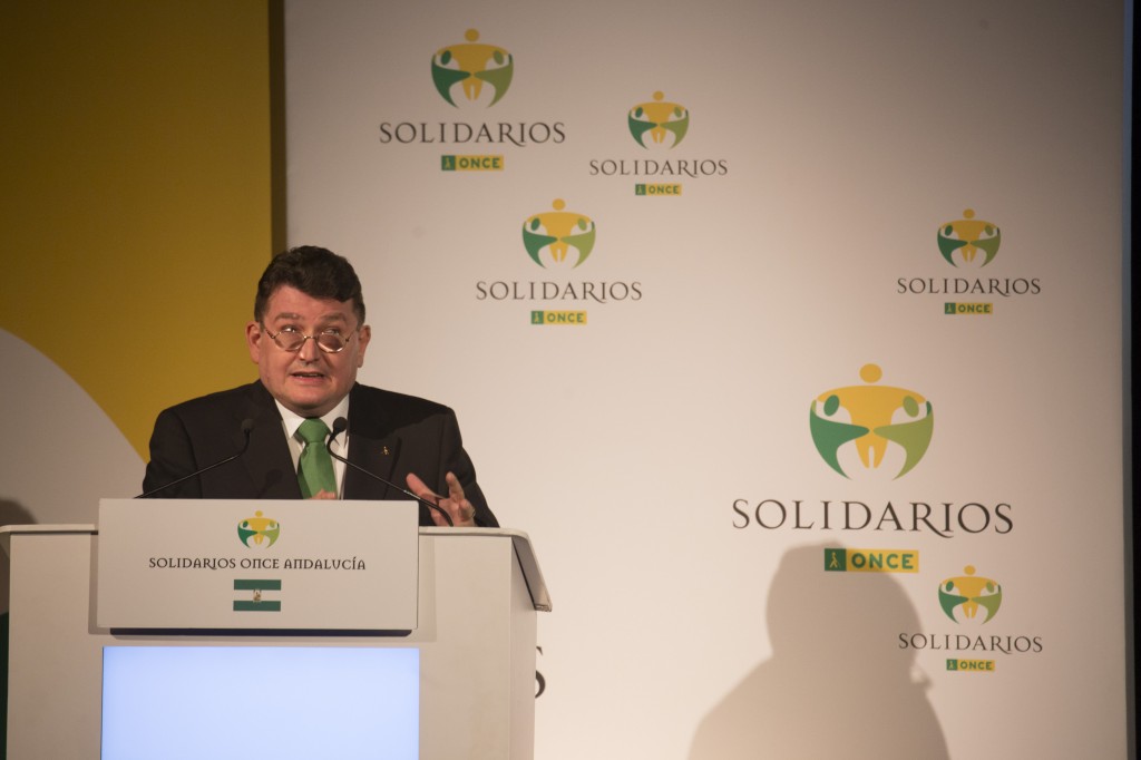 El director general de la ONCE, Ángel Sánchez, 