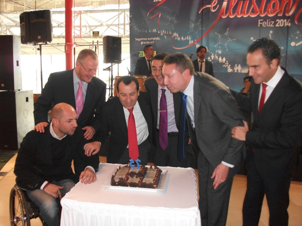 La familia ONCE Málaga sopla las velas del 75 aniversario