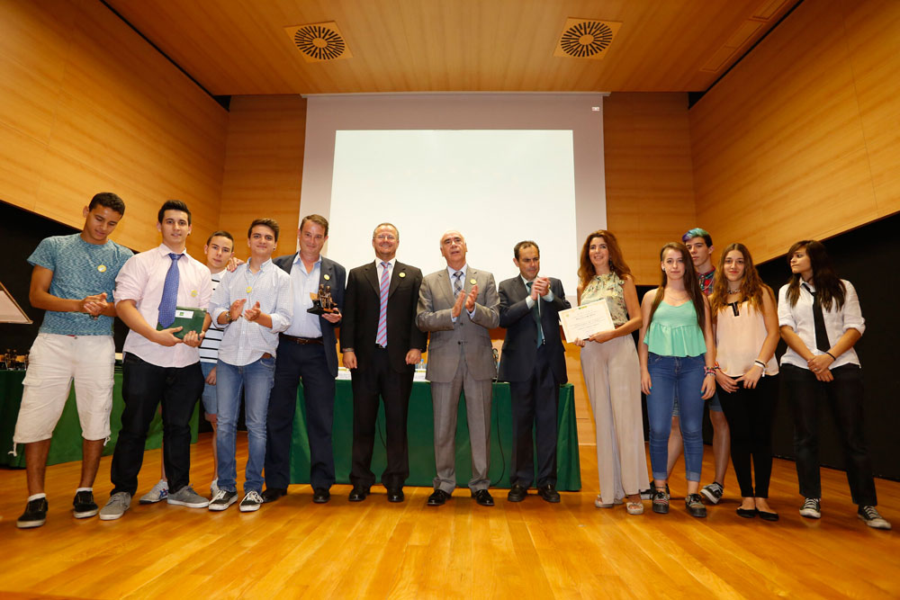 Alumnos del IES Luca de Tena (Sevilla)