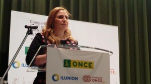 Carmen Aguilera como directora de la ONCE en Córdoba Carmen Aguilera como directora de la ONCE en Córdoba