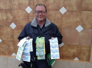 Foto del vendedor Jesús González, que dejó un premio de más de 3,5 millones en Jerez de la Frontera