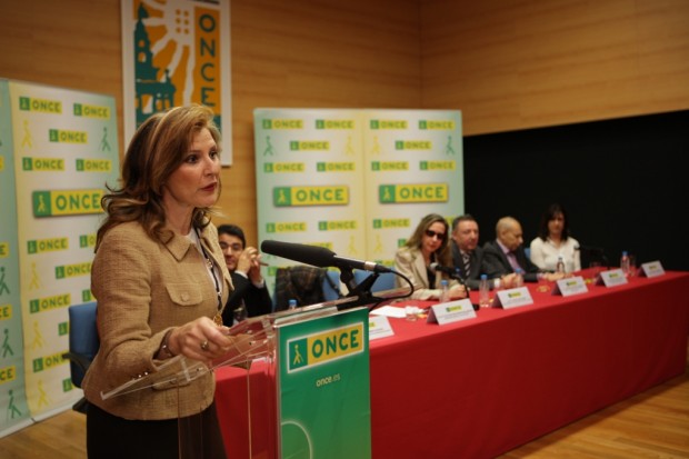 La secretaria de Educación de la Junta de Andalucía, Elia Rosa Maldonado, en un momento de su intervención